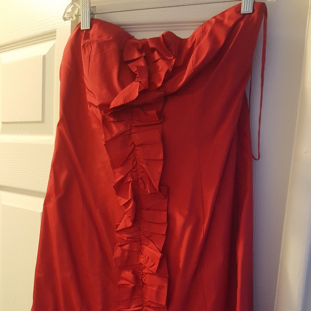 Armani Exchange Mini Red Dress